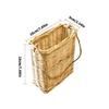 Stabile Weiden-Wandkörbe Flexible Montage Weiden-Wandpflanzer Für Pflanzen Leichtgewicht Für Hausgarten