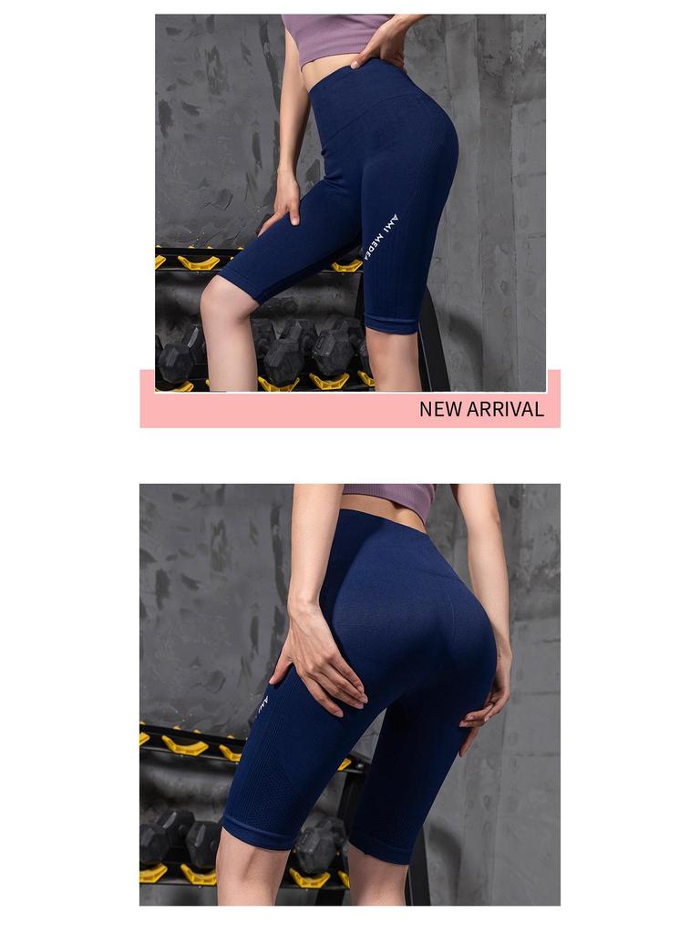 Women's High Waist Running & Yoga Shorts - Elastic, Hip-Lifting, Lightweight Summer Fitness Apparel