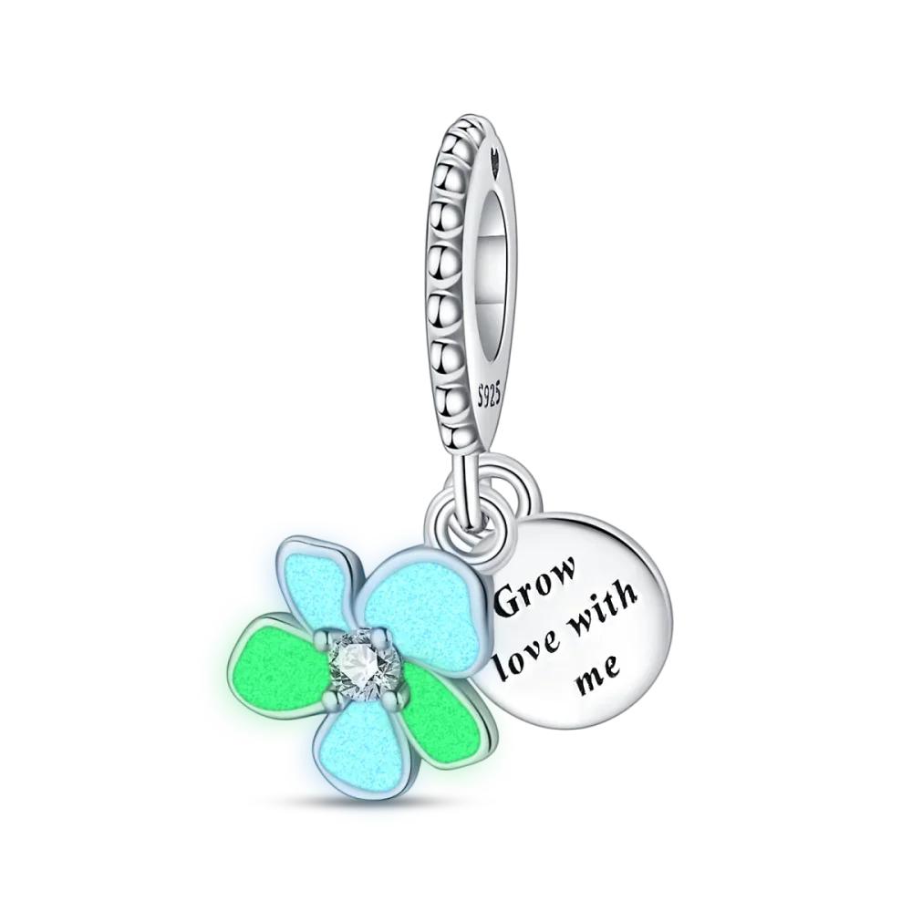 Kupferanhänger Niedliches Tier Kletterfrosch Anhänger Blau Grün Passend für Original Armband Damen Armband Geschenk