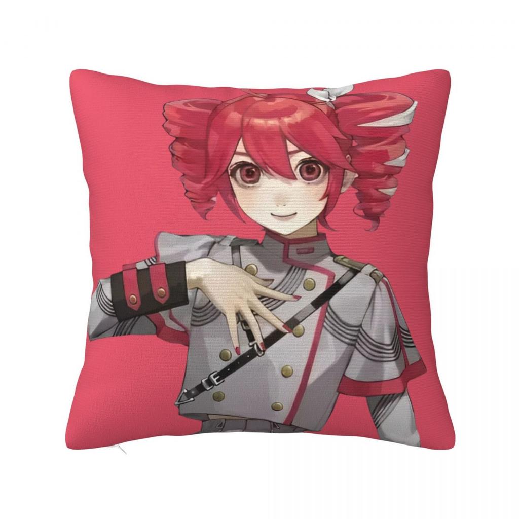 Cute Kasane Teto Anime Pillow Covers Car Cushion Cover Creative Pillow Cover