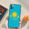 Kazakhstan Flag Art Case For iPhone 13 12 Mini SE 2020 SE 2022 6S 7 8 Plus X XR XS Max 11 12 13 Pro Max Capa