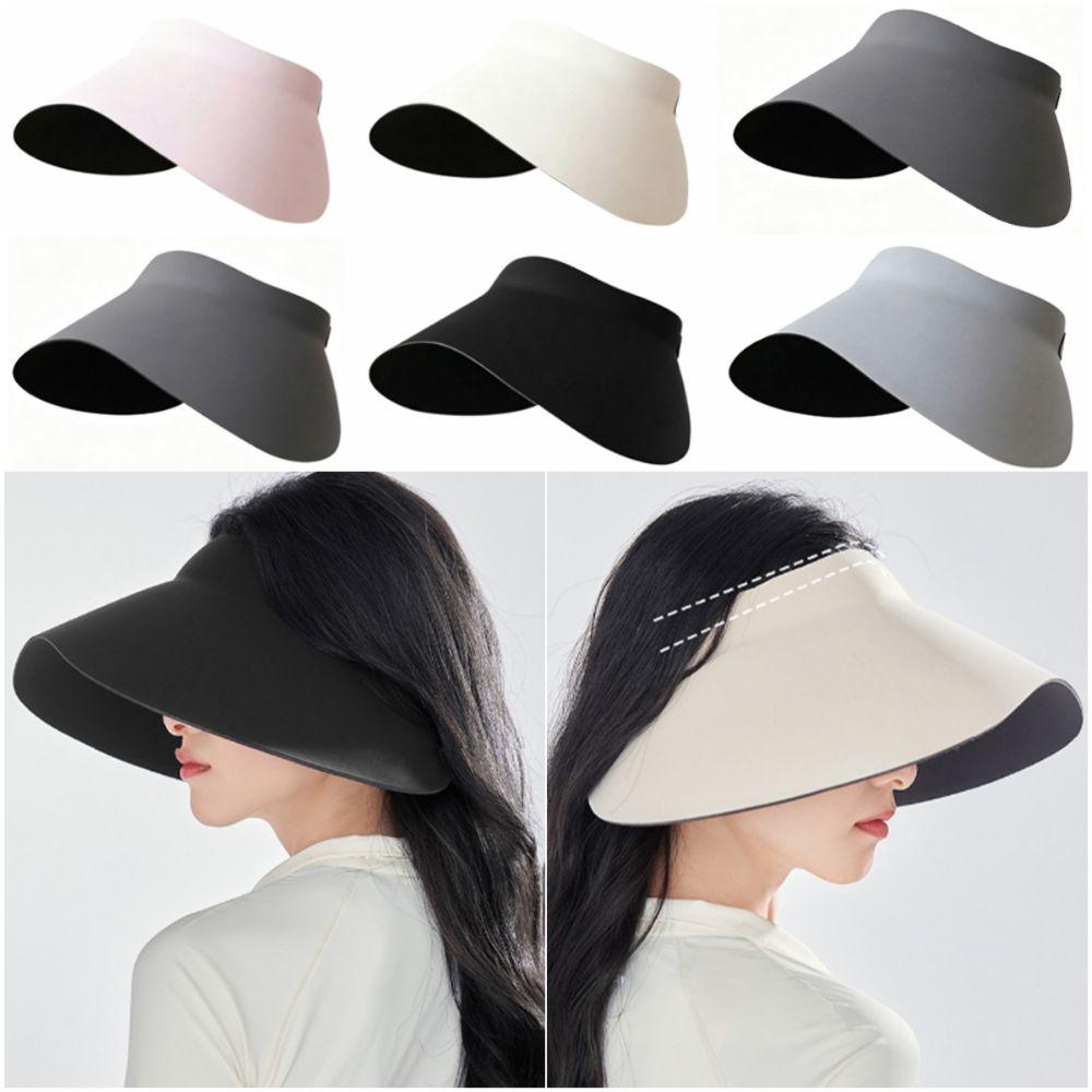Widen Brim Visor Cap Sunshade Sun Cap High Quality Sun Top Hat Outdoor Sport