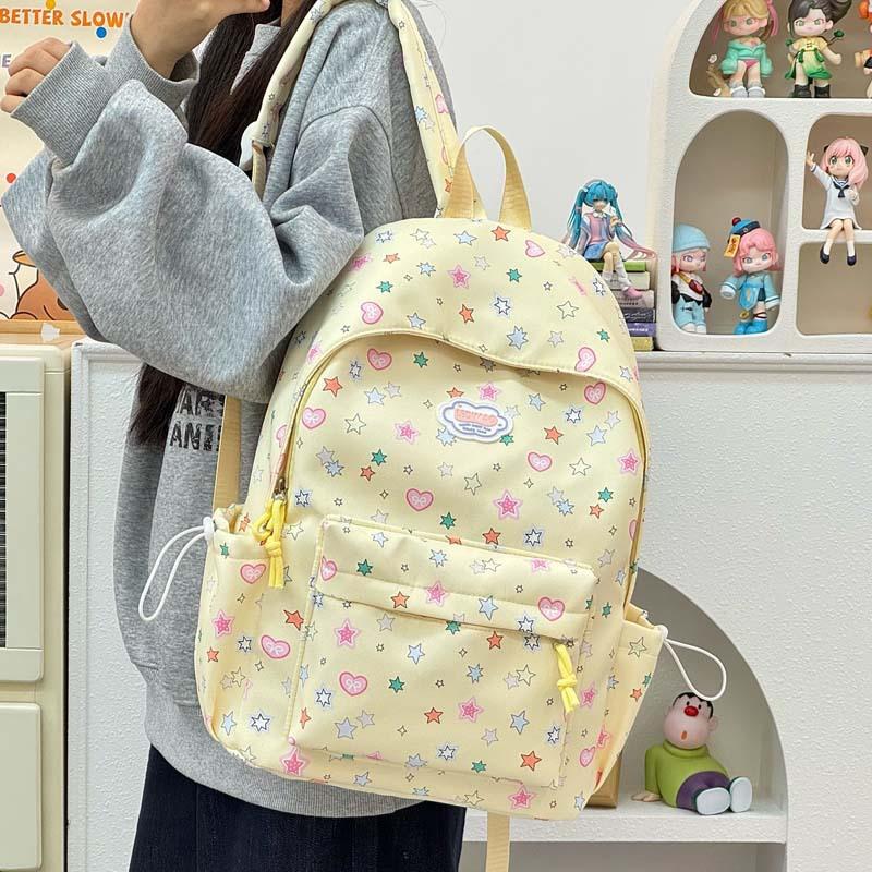 Schoolbag Cute Student Schoolbag Female Junior High School Student 1011 New Niche Korean Version Small Fresh Girl Backpack Lightweight Backpack
