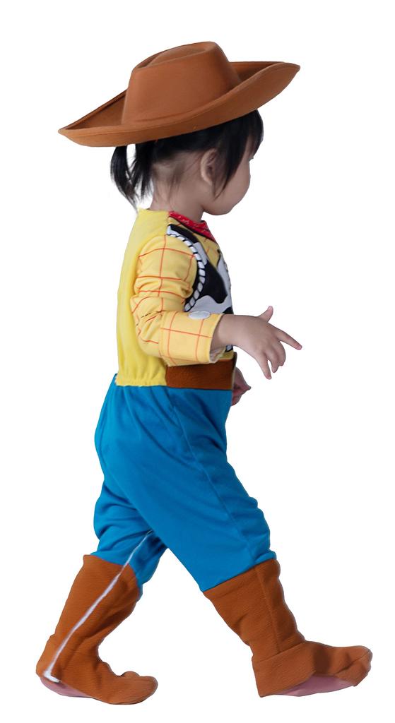 Disguise Costumes Disney Toy Story 4 Woody Cosplay Deluxe Baby Doll, 70-80cm, Yellow, 85609W