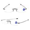 Ochrona oczu Okulary do czytania blokujące niebieskie światło Ultralekkie okulary optyczne Męskie Damskie