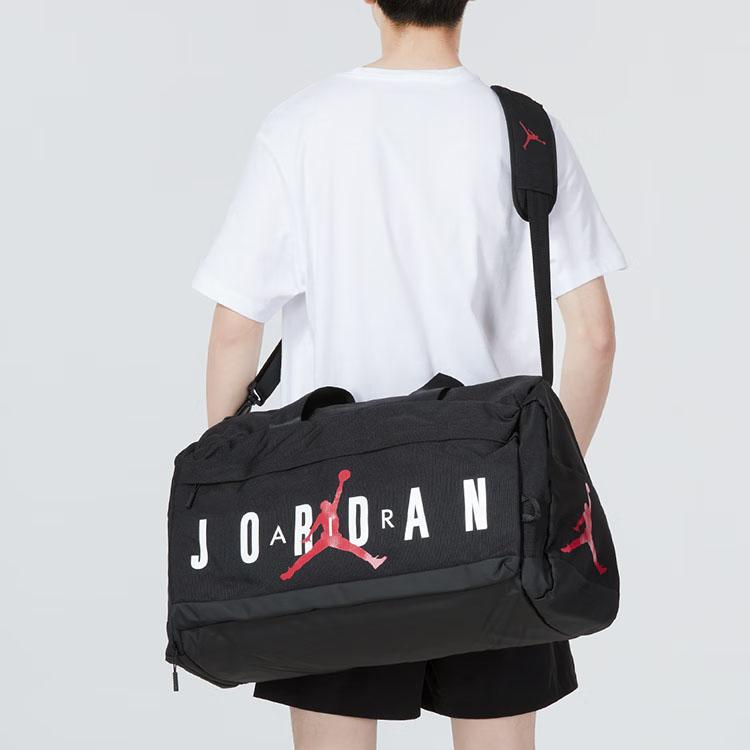 New Jordan Polyester Travel Bag Gym Bag Tubas Unisex Black FD7040-010