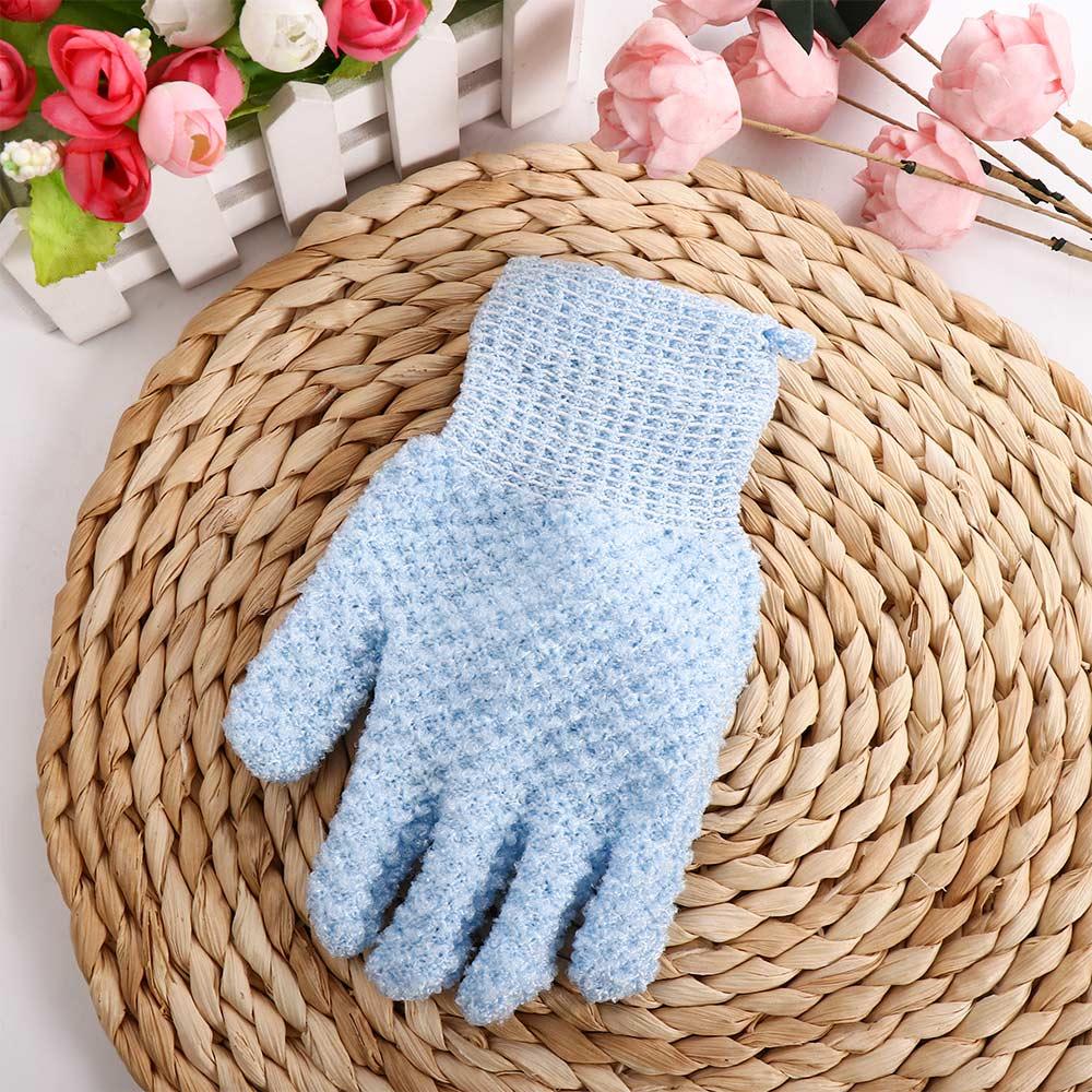 Body Brush SPA Foam Shower Gloves Body Massage Sponge Five-Finger Bath Gloves Scrub Gloves