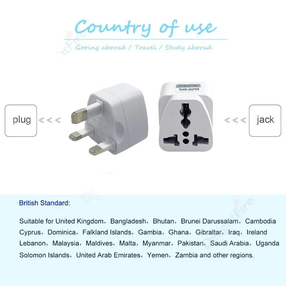 Universal AU UK US EU Plug Adapter US To EU Plug Converter Australian KR Euro Travel Adapter Power Electric Socket AC Outlet