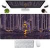 black Mausepad lotus Desk Mat Gaming Mat Pad on The Table Office Gamer Accessories Keyboard Mat mm Mouse Pad gamer rug