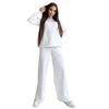Neues Frühling Herbst Lässiges Loungewear Set Locker Langarm Weitbeinige Hose 2-teiliges Outfit Bequem Elegant Damenmode
