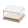 1/64 Scale Toy Car Display Case with Clear Lid for Home Use 5x4.8x2.6inch Lightweight Design