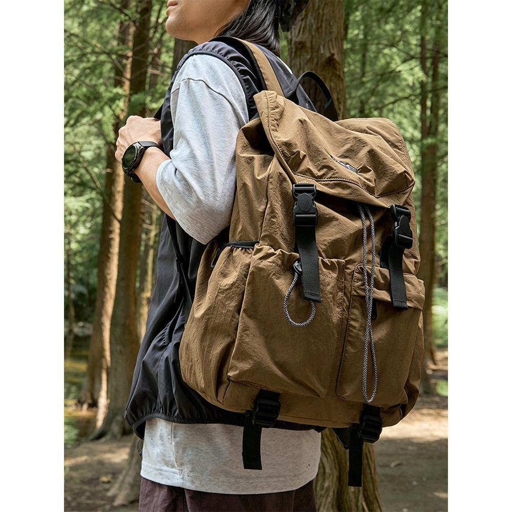 Schoolbag Outdoor Travel Mountaineering Bag Lightweight Large Capacity Female Junior High School High School College Student Computer School Bag Male