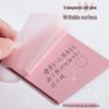Colorful Reusable Transparent Sticky Notes - Perfect for Students, Erasable and Ideal for Writing Vibrant Notes.