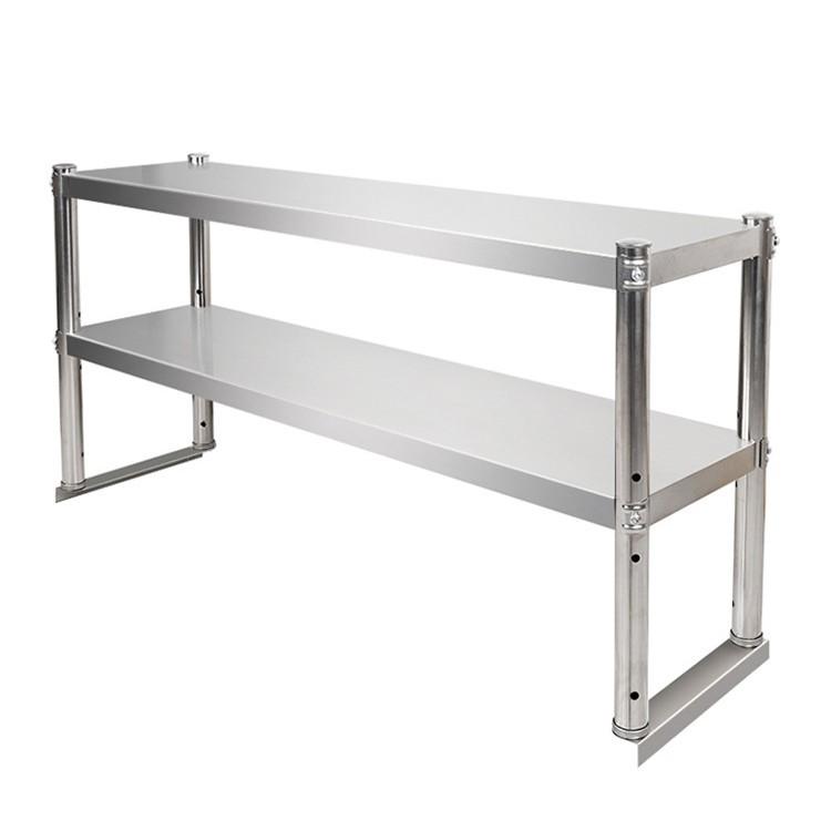 Stainless Steel Multi-Layer Kitchen Shelf & Countertop Storage Rack