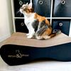 Mimi cat scratching post | black 40cm | 70x23x40 cm | MruuPruu