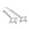 Outils Multifonctions, Clés de Bâtiment et Clés de Serrurier pour Cylindres de Serrure, Outils de Mesure pour Cylindre de Serrure Clé de Construction 6 en 1