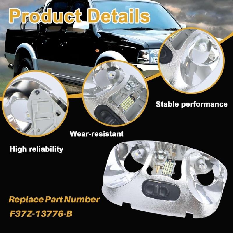 High Brightness Automotive LED Dome Light Assembly Suitable for F37Z-13776-B F37Z13776B Interior Overhead Reading Lamp