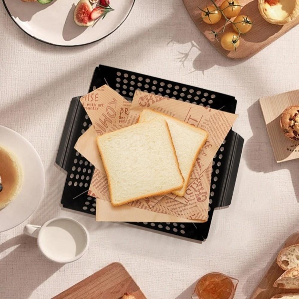 Heat Resistant Barbecue Grill Pan Large Capacity Roasting Fish Plate Fry Pan Grill Basket  Camping