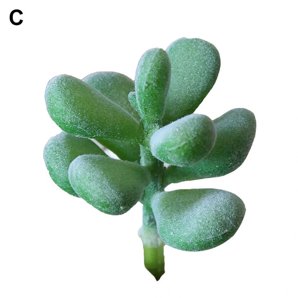 1Pc Plastic Fake Artificial Succulents Plant Bonsai Garden Home Office Decor