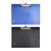 12.6x9Inch Clipboard Horizontal Clipboard Lap Board Plastic Clip Board with Metal Clip for Drawing, Sketching