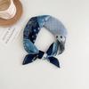 Polka dot silk scarf women's spring and summer new Korean ins versatile neck protection scarf fashion headscarf square scarf silk scarf