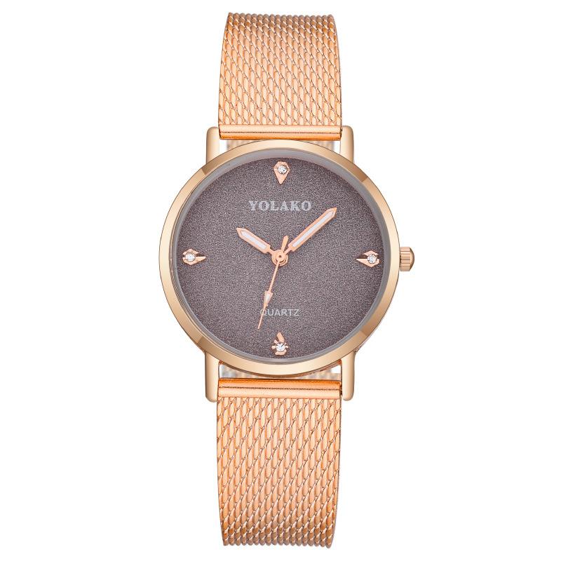 

Популярні модні жіночі годинники, інкрустовані діамантами. Жіночі годинники, кварцові годинники з пластиковим ремінцем