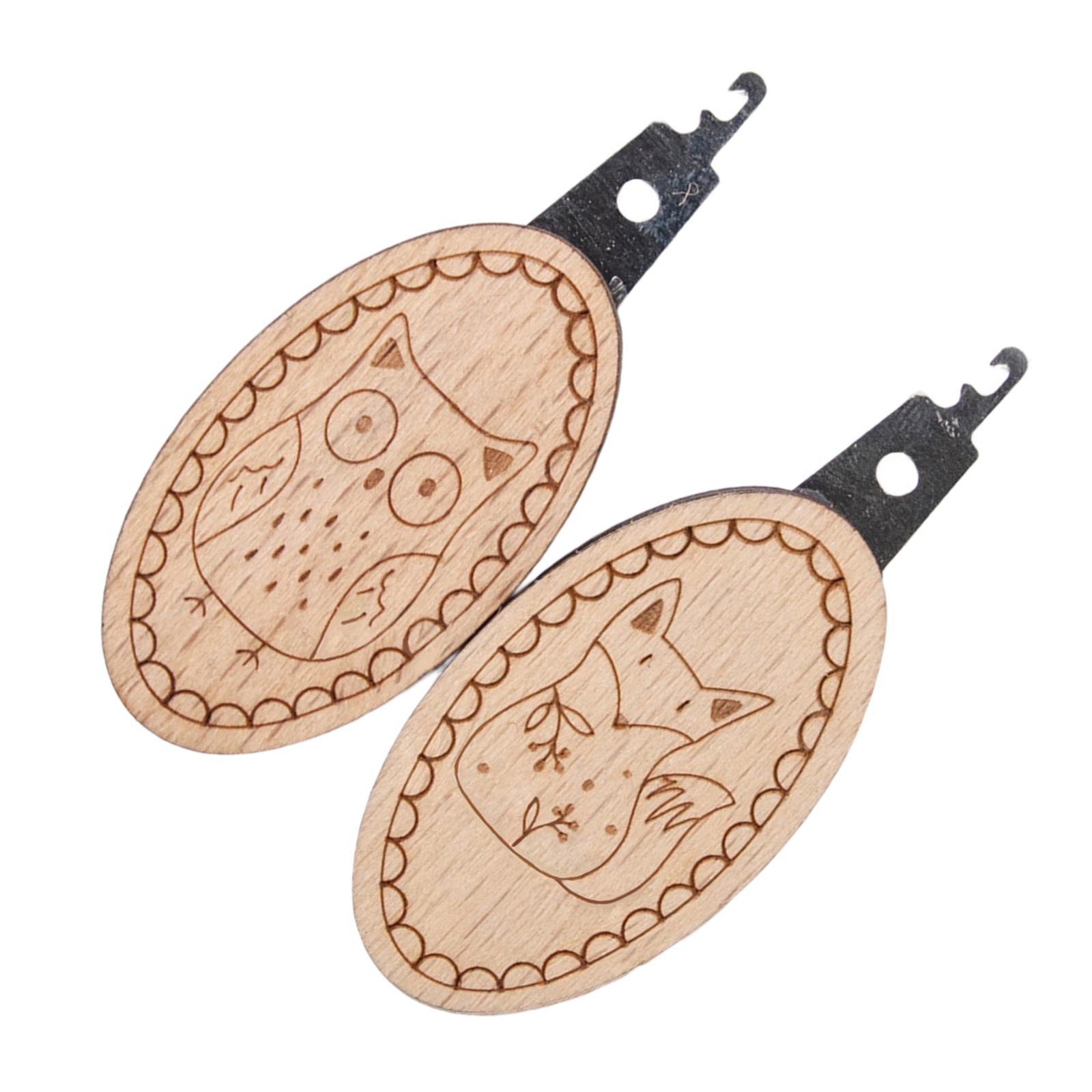 

2 шт. Нитевдеватель с узором животных, нитевдеватель для вышивания, инструмент для вдевания нитки в иглу для пожилых людей и любителей рукоделия 3