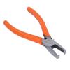 90 Degree Wire Cutters CRV Portable 10mm Bent Nose Pliers for Electronic Tube Pins PCB Pins