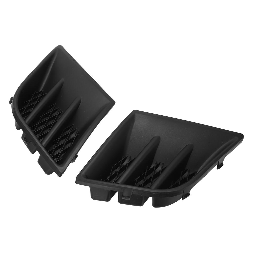 1 Pair Left Right Front Bumper Fog Light Grille 7422A8 7422A9 Replacement for Peugeot 107 2009‑2012