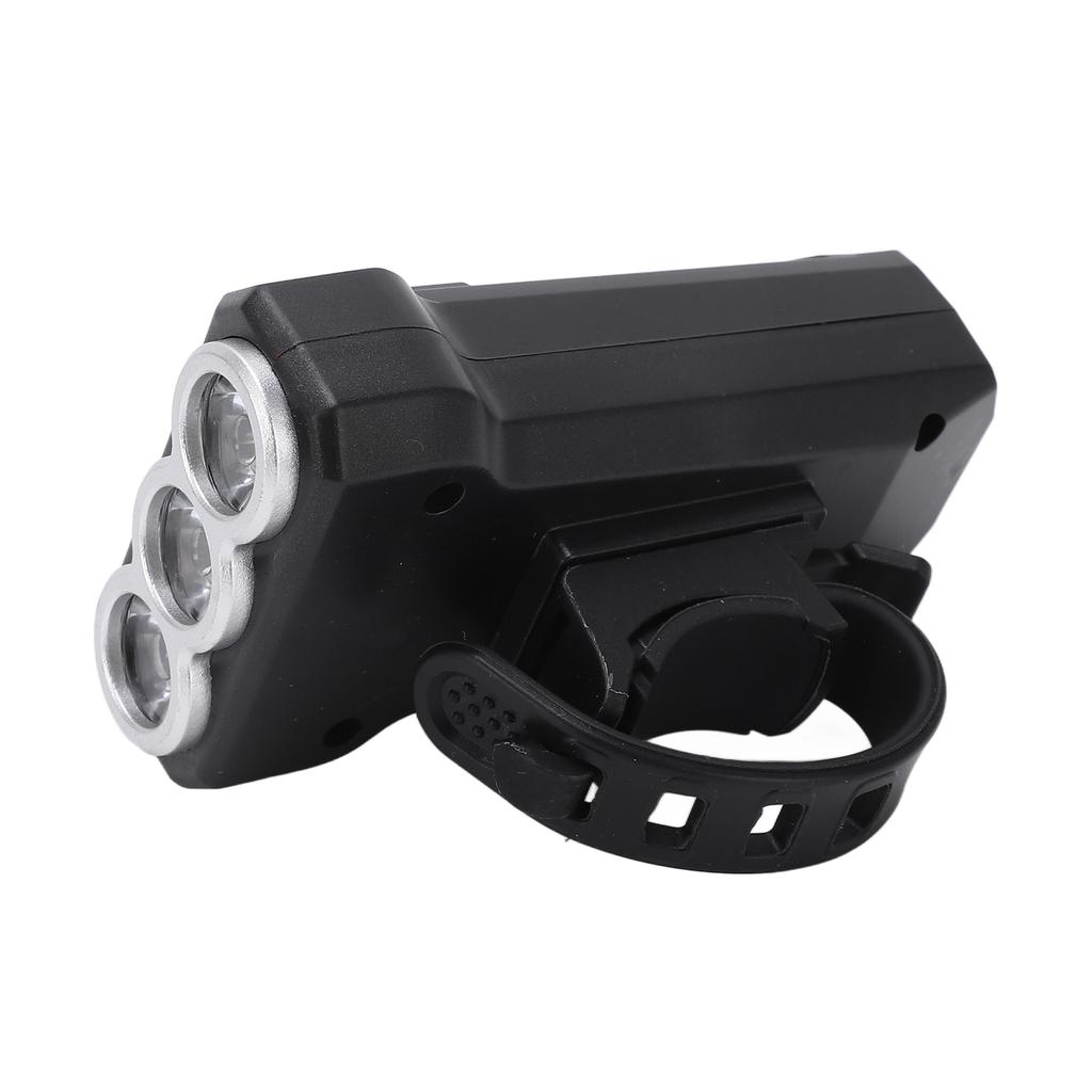 USB Rechargeable Bike Headlight with 4 Modes Wick Bicycle Front Light Waterproof Bike Lights