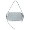 Alexander Wang Ricco Magnetischer Öffnungs- und Schließnieten-Dekoration Lammleder Umhängetasche Mini Damen Blau