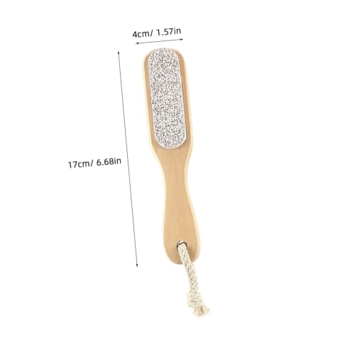 OSOLADY Foot Callus Brush with Double-Sided Pumice Pad and Bristles