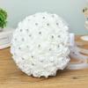 Bride Wedding Holding Flowers Foam Simulation Flower White Rose Bouquet Korean Wedding Photography Props Lovers Gift