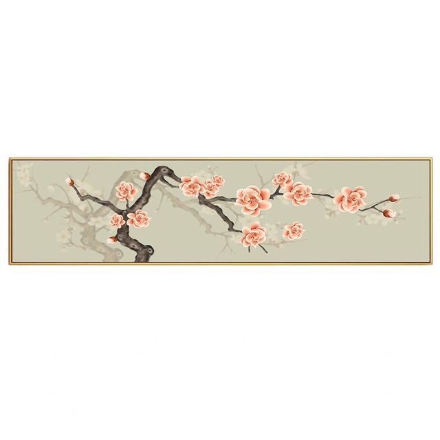 Retro Chinese Style Lotus and Koi Fish Living Room Decoration New Chinese Style Flower and Bird Painting Wall Art Poster Home