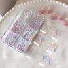 Mixed Shape Nail Art Glitter Set 6 Grids/Box DIY Nail Embellishments  Nail Decoration