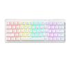 Abucow Mechanical Gaming Brown RGB 63 Ergonomic Compatible with 60% Keyboard, Switches, Wired, Compact, Backlit, Keys, Anti-Collision, Hot-Swappable