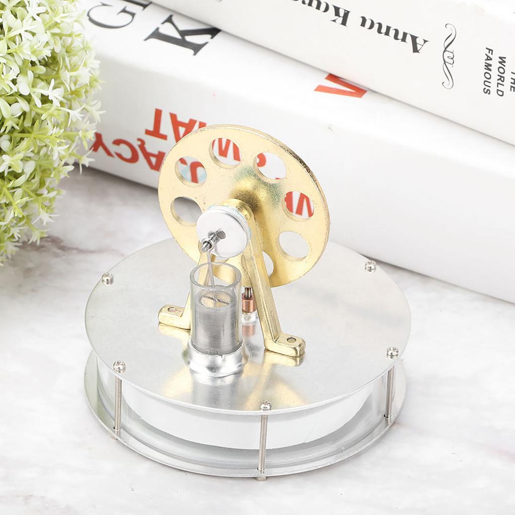 Niedertemperatur-Stirlingmotor-Modell Dampfkraft Physik Spielzeug Labormodell für den Unterricht