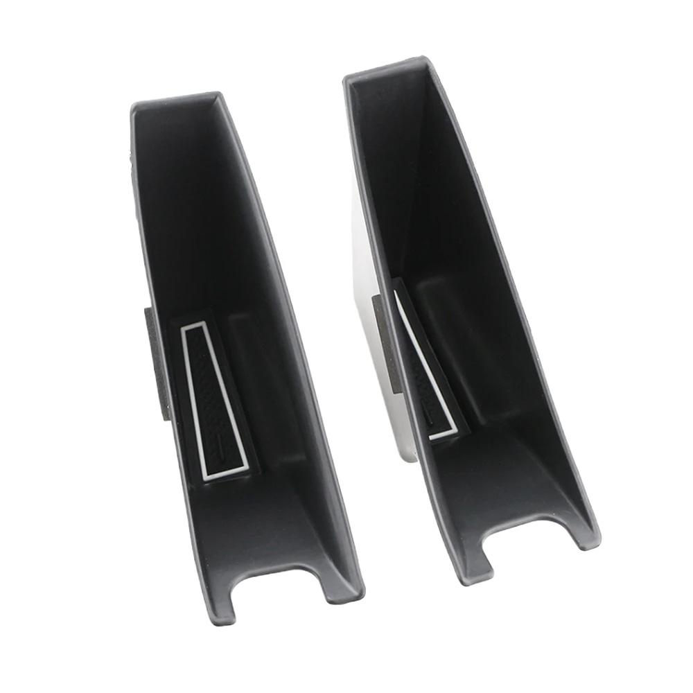 For Tesla Model 3 2017-2024 for Tesla Model Y 2020-2024 ABS Door Handle Storage Box Car Handle Stowing Tray Organize Accessories