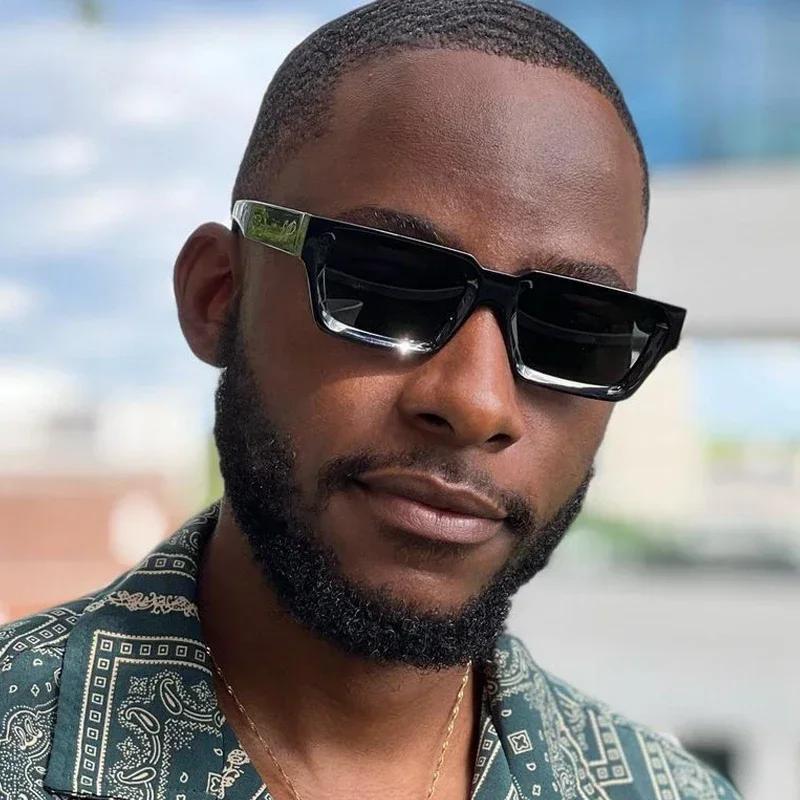 Classic Square Casual Fashion Sunglasses Women Men Vintage Stylish Oval Shaped Minimalist Female Male