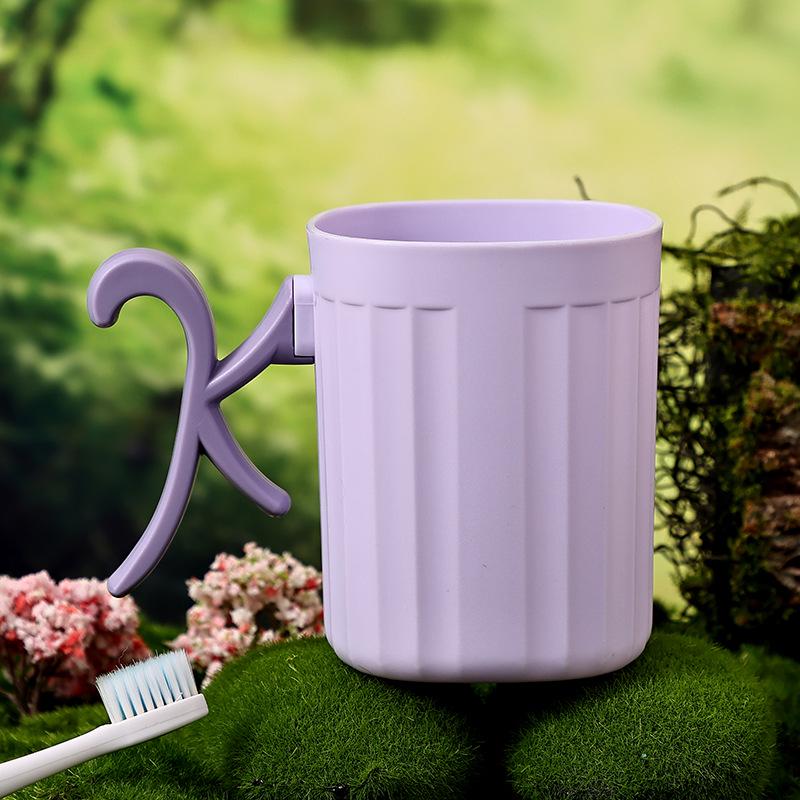 Modern Ins Style Plastic Toothbrush & Mouthwash Cup - Home Use Couples Tooth Mug