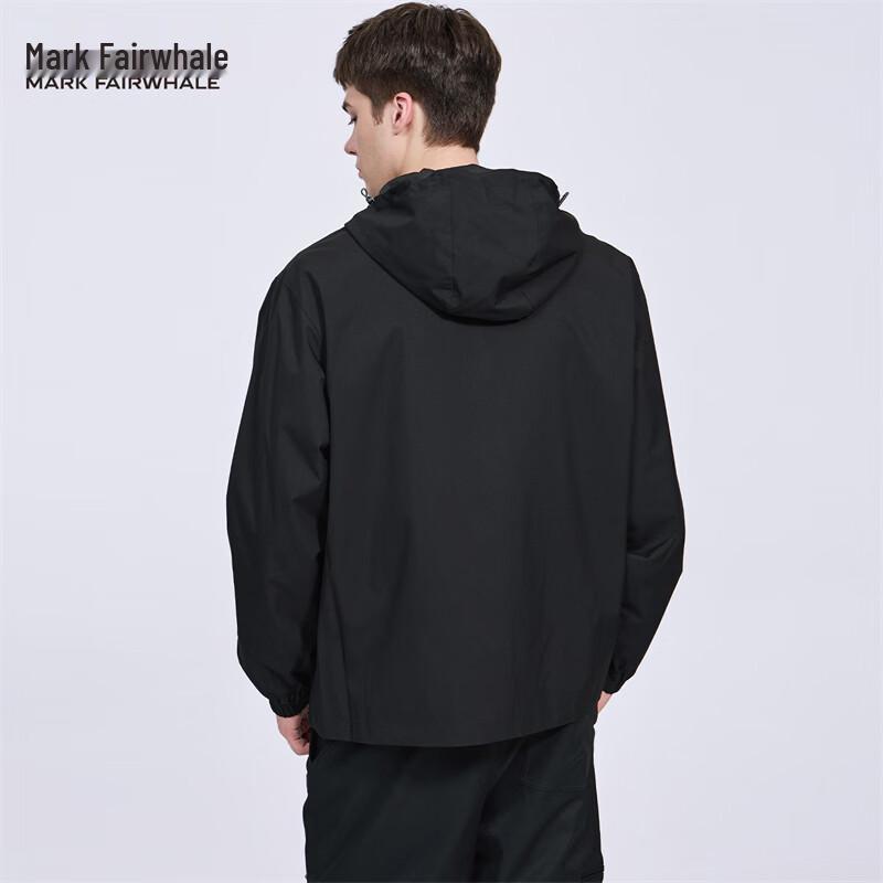 Mark Fairwhale Men's Hooded Windproof Casual Jacket