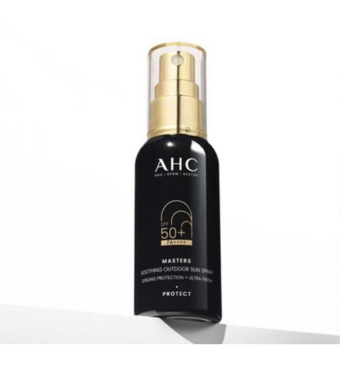 AHC Masters Soothing Outdoor Sun Spray SPF50+ PA++++ 55ml | Cooling & Hydrating UV Protection