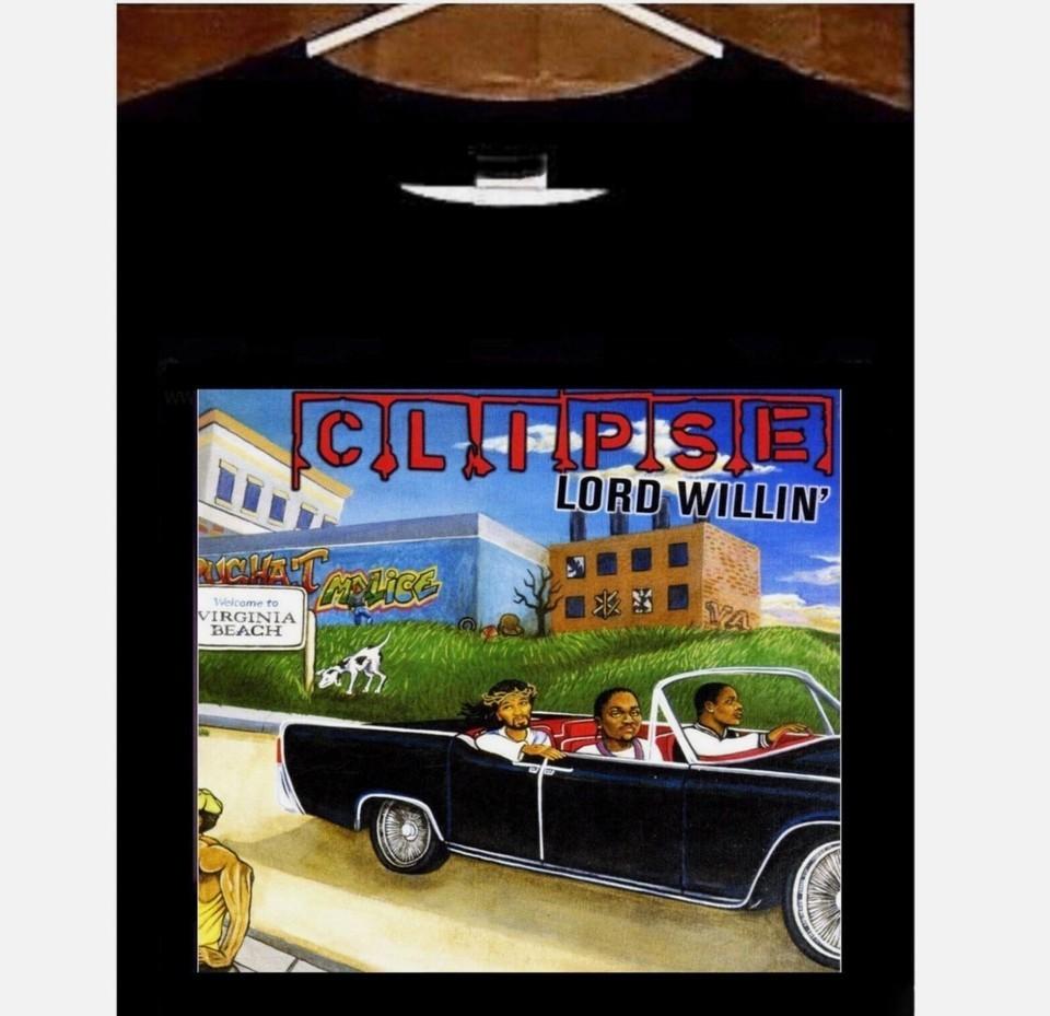 

Clipse Lord Willin Album Unisex Black T-shirt Q8278 Unisex T-Shirt L