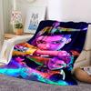 1pc Hunter X Kopo Group - Themed Flannel Blanket - Suitable for Bed, Home Decor, Graduation Gifts, Easter, Back To School, ChristmasA91
