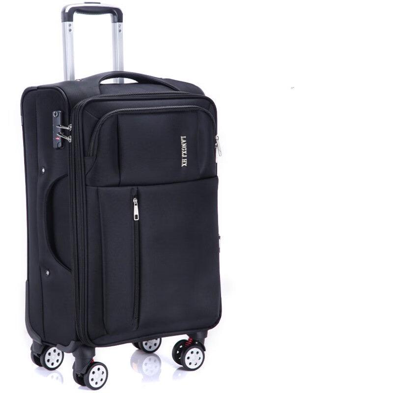 Lishen Canvas Spinner Travel Luggage 22 inch