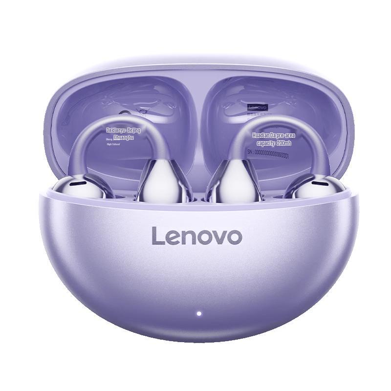 Lenovo TA410 Open-Ear Clip Bone Conduction Bluetooth 5.4 Sport Headphones