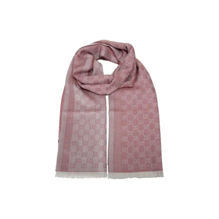 GUCCI Gg Logo Scarf (Unisex) Knit Scarves 282390 3G704 6978