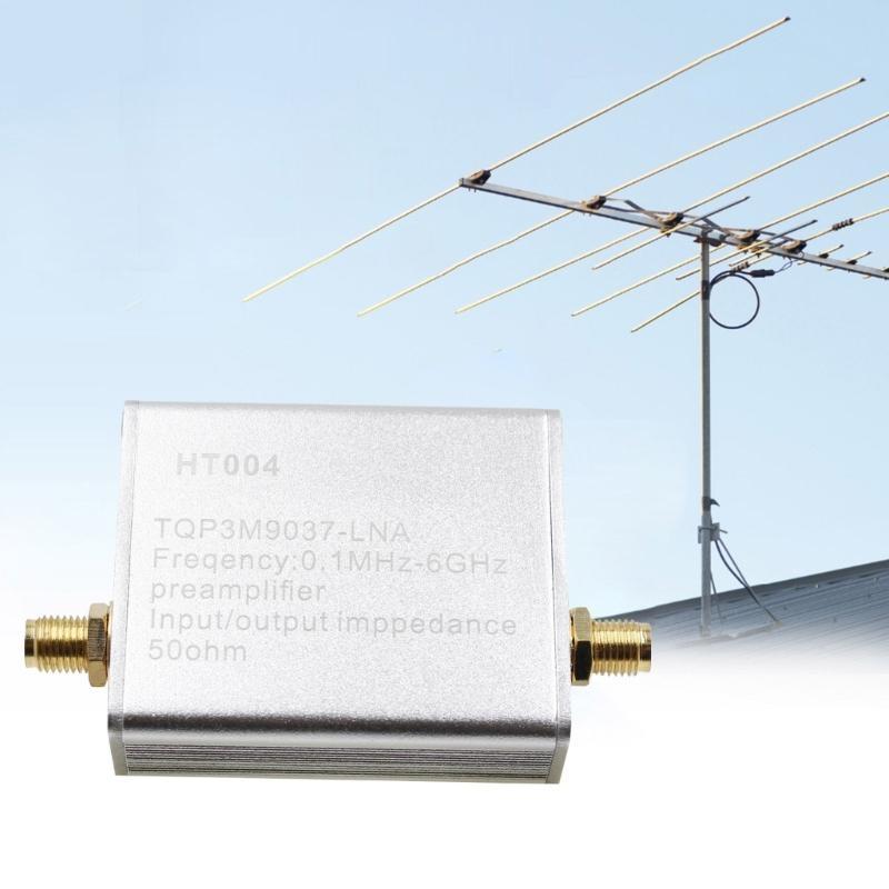 100K-6GHz Radio Frequency Widebands Amplifier 20dB High Gains Low Noise Amplifier DC5V 75mA Module