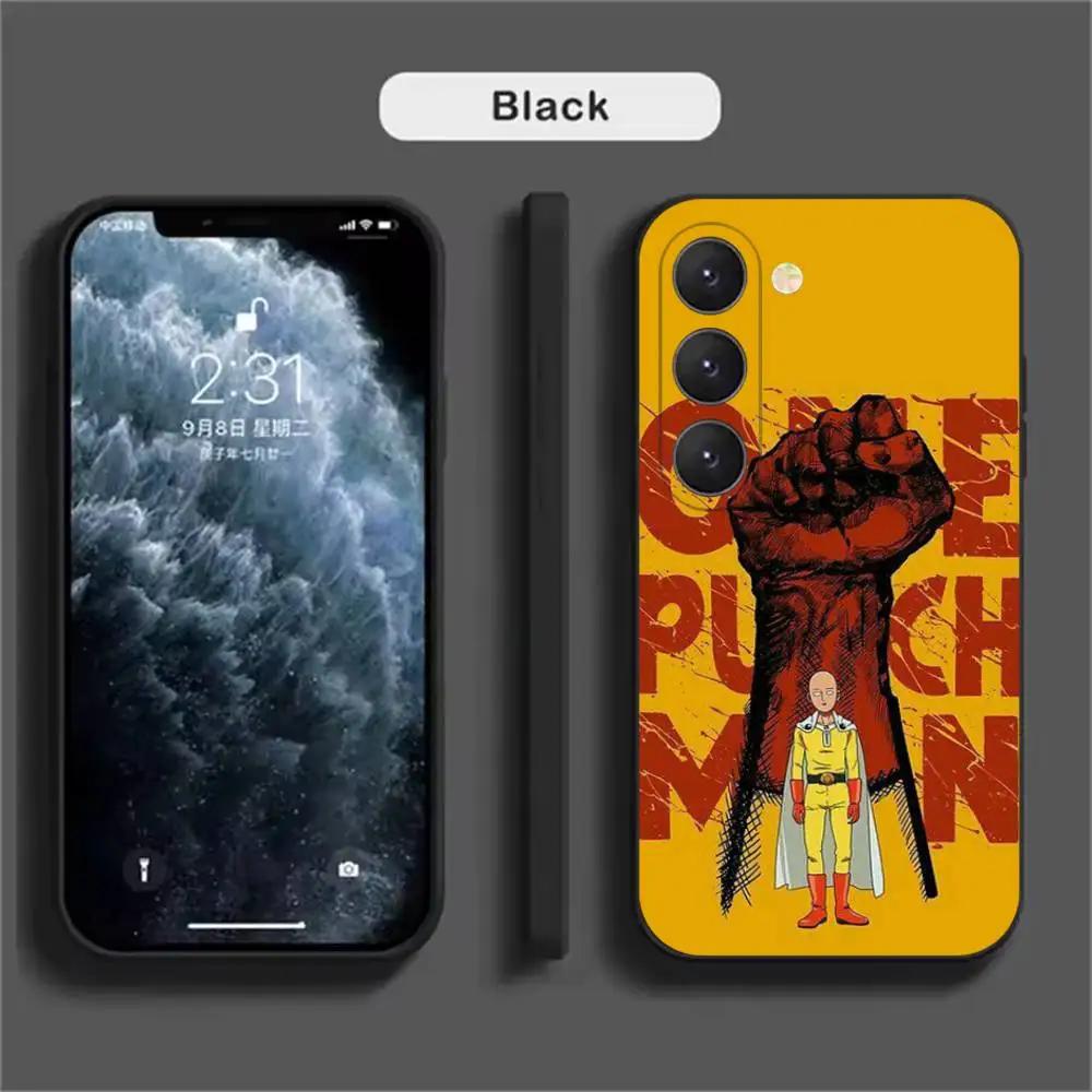 O-One P-Punch Anime Man  Phone Case For Samsung Galaxy A52 A42 A32 A22 A12 A02S A72 A73 A51 A41 A31 A21S A71 A40 A30S A20S