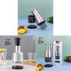 Modern Stainless Steel Garlic Crusher With Multifunction Features For Home Chefs And Gifts